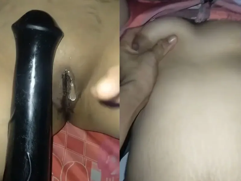 Gấu xinh tươi vú to lỗ lồn múp tự sướng bằng sextoy cực sướng